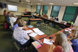 students in classroom