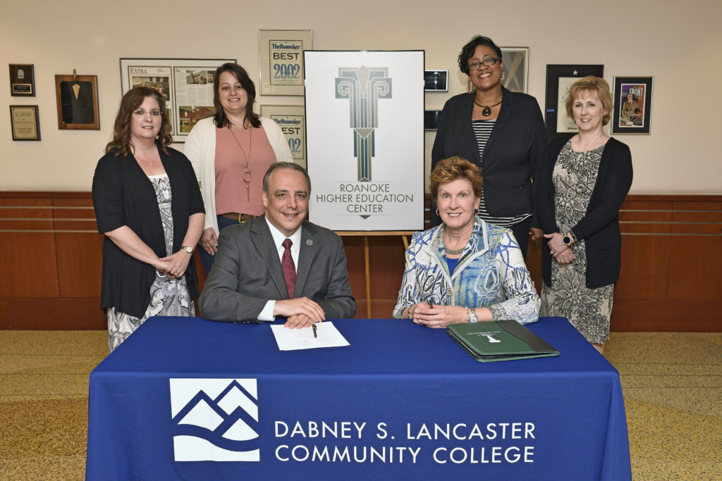 Roanoke Higher Education Center and Dabney S. Lancaster Community College referendum signing